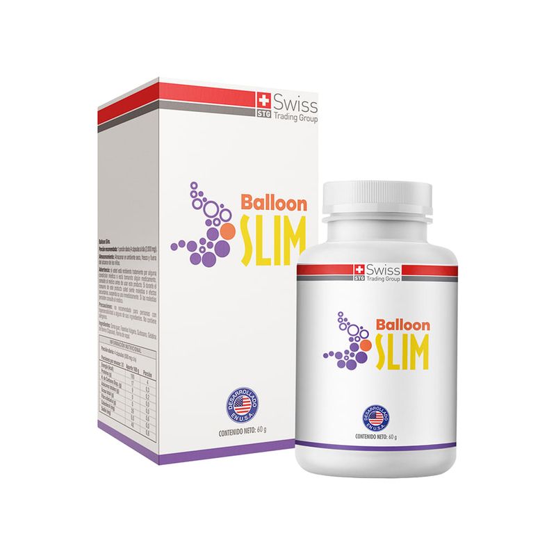 Balloon Slim – Suplemento Natural para Pérdida de Peso con Efecto Balón Gástrico