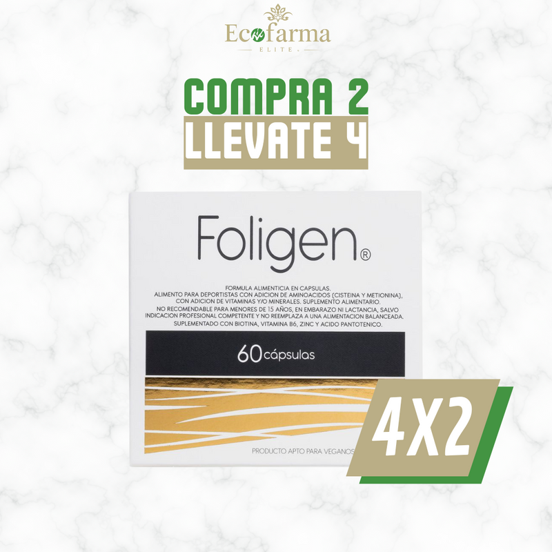 Foligen – Suplemento Natural para Cabello