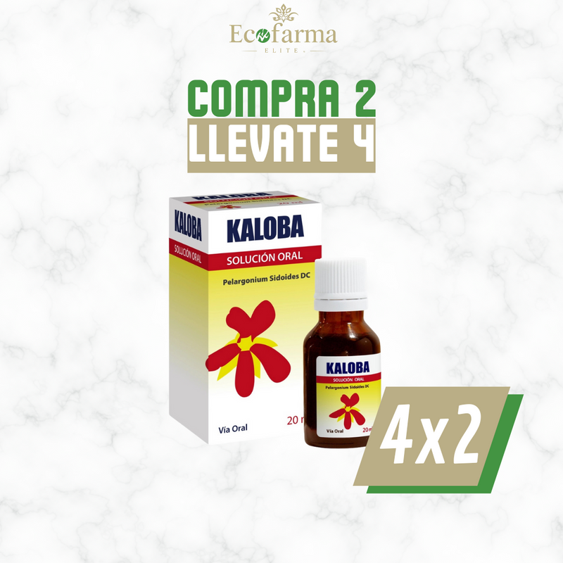 Kaloba 50 Ml – Gotas Naturales Para Resfriado, Garganta e Infección Respiratoria